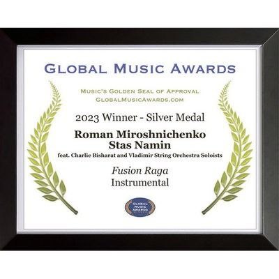 Инструментальный сингл «Fusion Raga», записанный музыкантами из Владимира, получил две серебряные медали Global Music Awards
