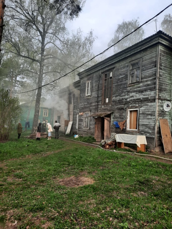 При пожаре в городе Петушки Владимирской области погибла 64-летняя хозяйка квартиры
