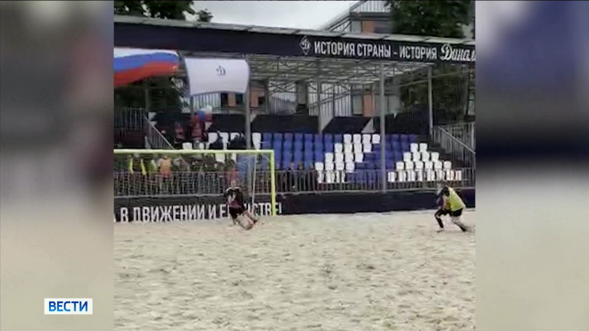 Владимирский футбольный клуб "Смена" стал победителем турнира по пляжному футболу