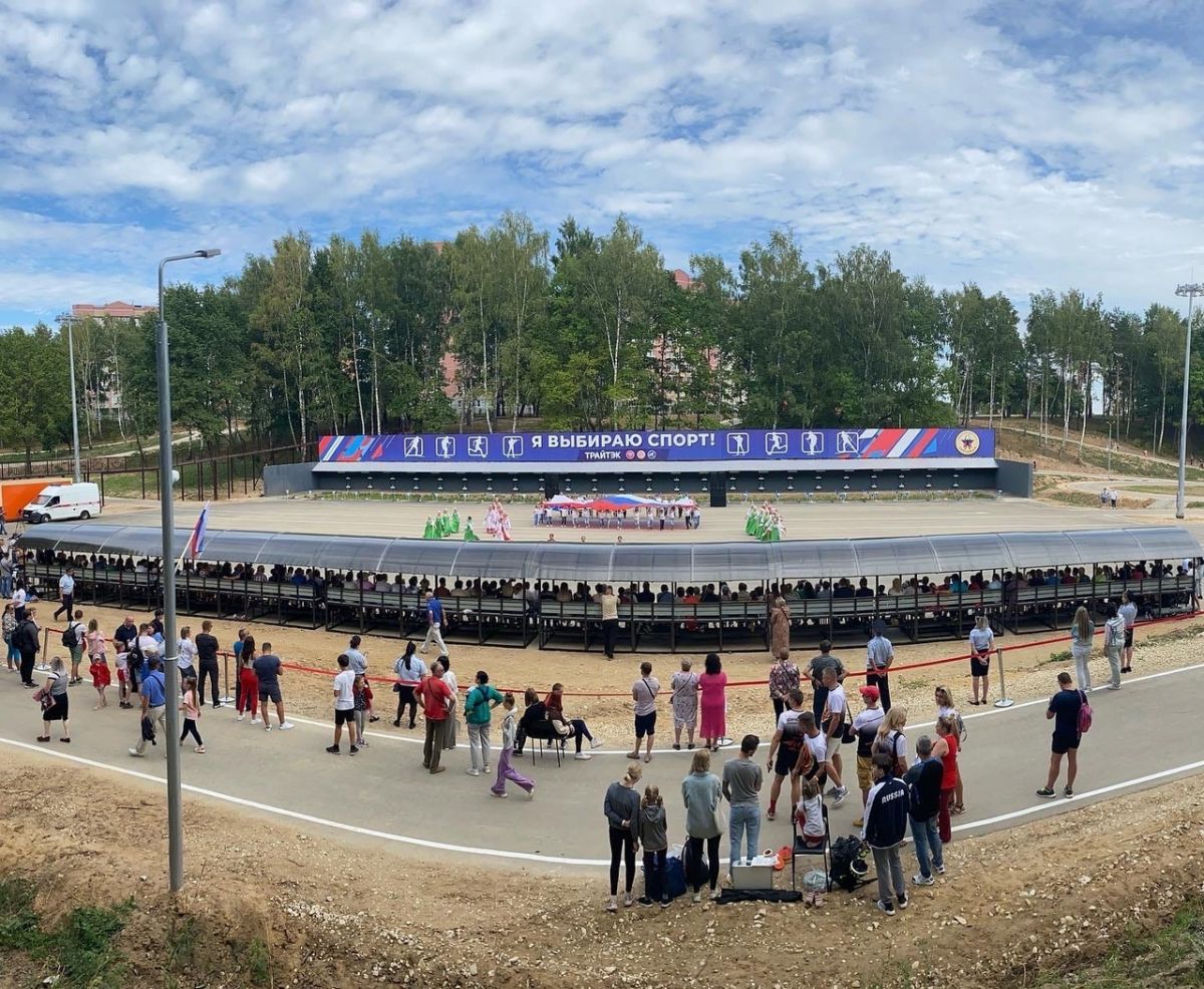 Во Владимирской области состоялось торжественное открытие спортивного комплекса лыжероллерной трассы