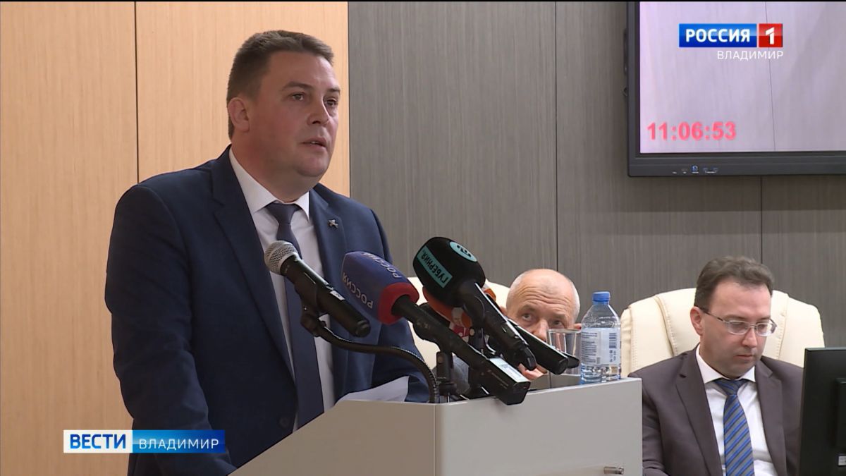 Дмитрий Наумов, бывший глава Гороховецкого района, избран мэром города Владимира