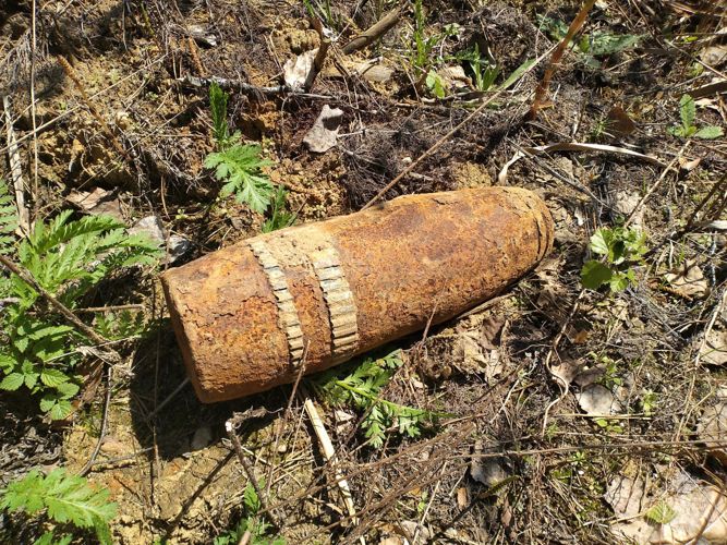 В Радужном обнаружен и уничтожен бронебойный снаряд