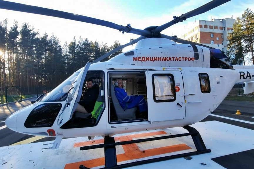 Владимирская санавиация эвакуировала 94 пациента