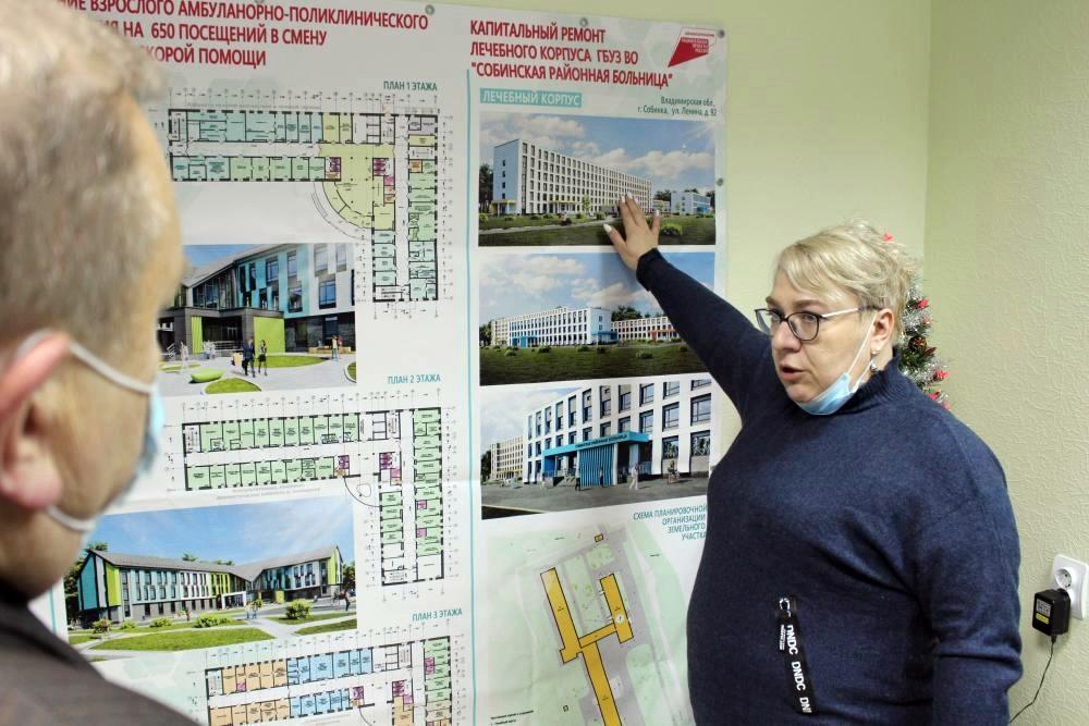 В Собинке в 2022 году начнется строительство взрослой поликлиники со станцией скорой помощи и капремонт стационара районной больницы