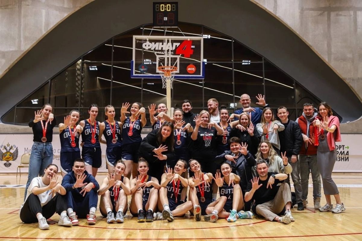 Впервые команда «Владимирские львицы» стала чемпионом Студенческой лиги РЖД по баскетболу 