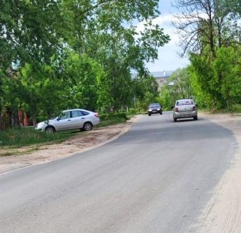 По требованию прокуратуры отремонтирована автомобильная дорога в городе Гусь-Хрустальный