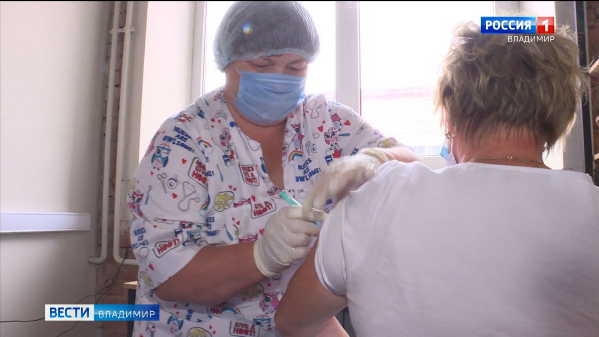 Во Владимирской области продолжается прививочная кампания