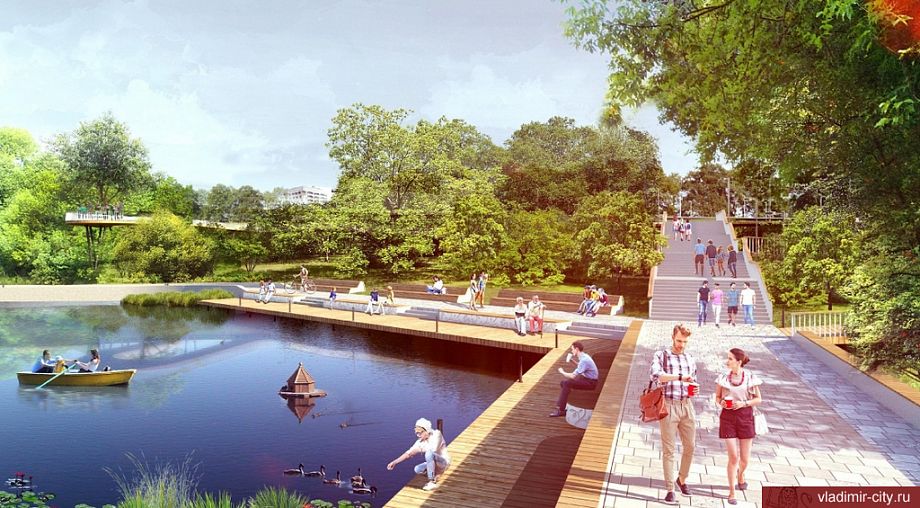 Реконструкция парка "Старые сады" во Владимире начнется в 2023 году