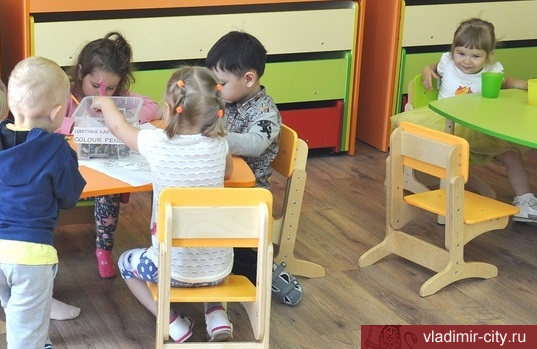 В нерабочие дни детские сады во Владимирской области будут принимать детей по заявкам родителей