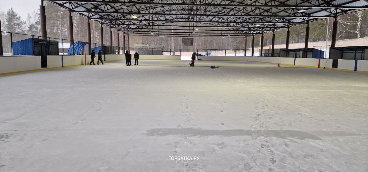 Во Владимирской области 4 января состоится открытие ледовой арены на стадионе "Олимп" в Красной Горбатке