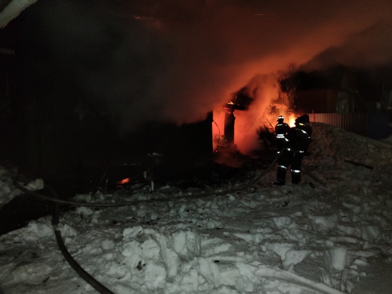 На пожаре во Владимирской области погиб 71- летний мужчина