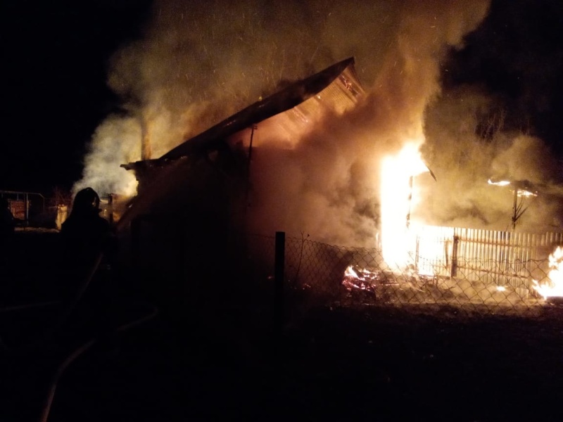 Во Владимирской области  огнеборцы оперативно ликвидировали пожар