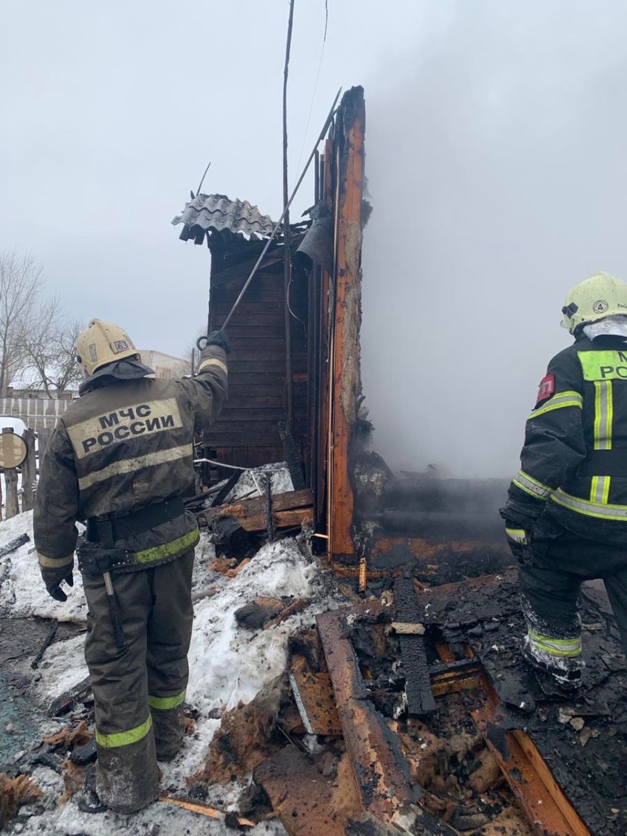 Во Владимирской области на пожаре погибла женщина из-за неисправной печи