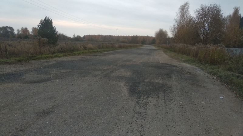 Владимирские эксперты Народного фронта добились ремонта разбитой дороги, ведущей к нескольким населенным пунктам
