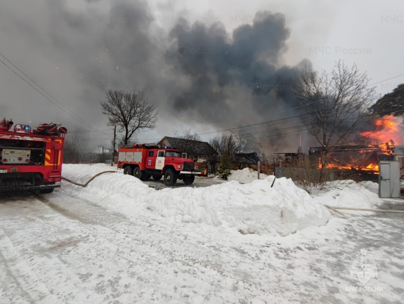 Во Владимирской области за два дня нового года произошло 16 пожаров