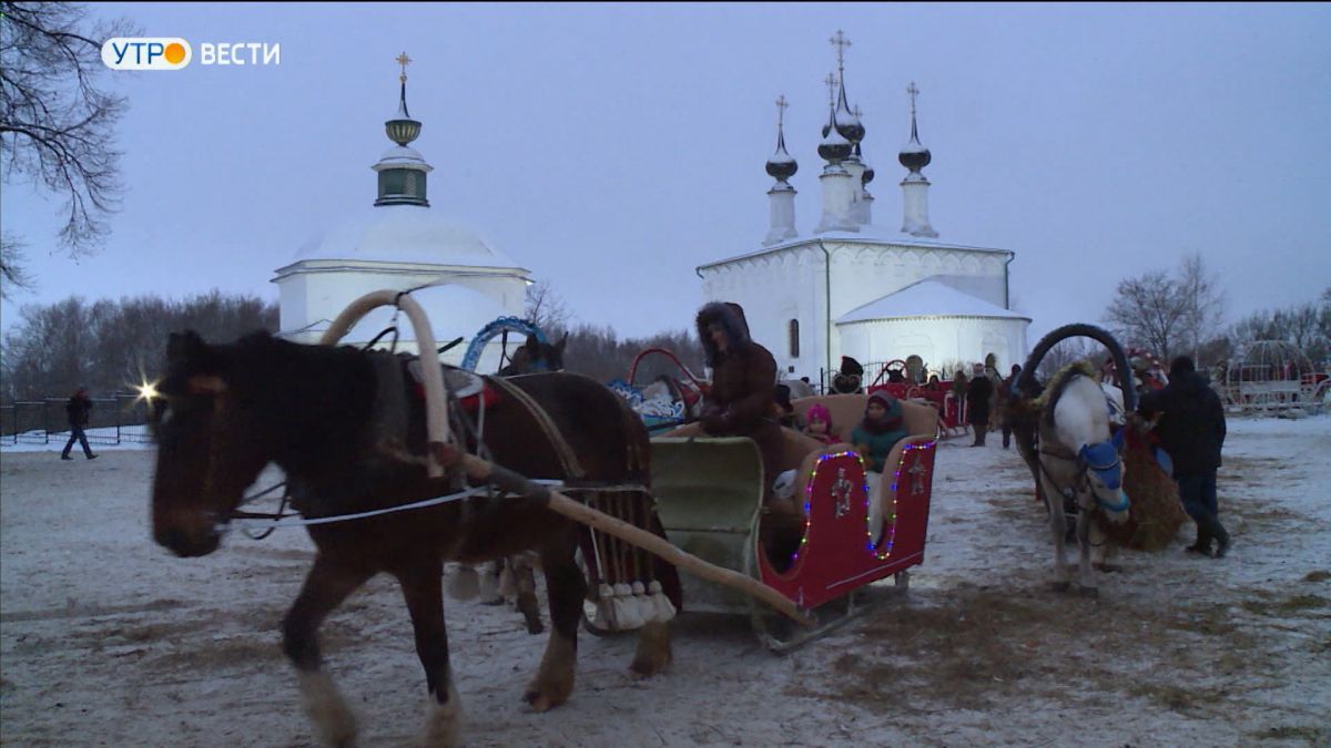 Во Владимирской области Суздаль станет новогодней столицей России
