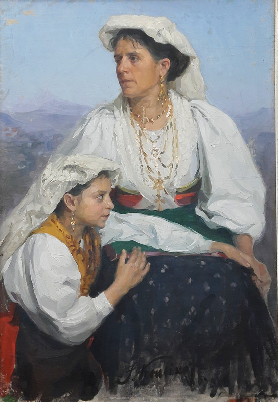 Картина "Итальянки" из муромского музея будет представлена в Музее русского импрессионизма