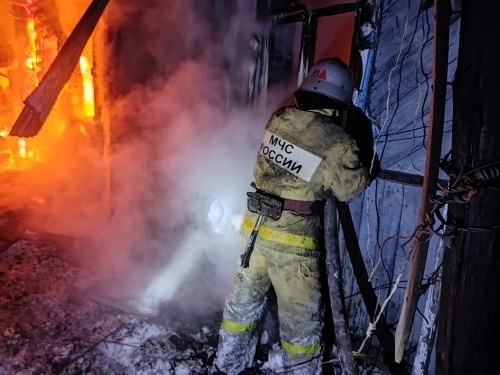 Во время пожара в селе Фоминки Владимирской области погиб 60-летний мужчина