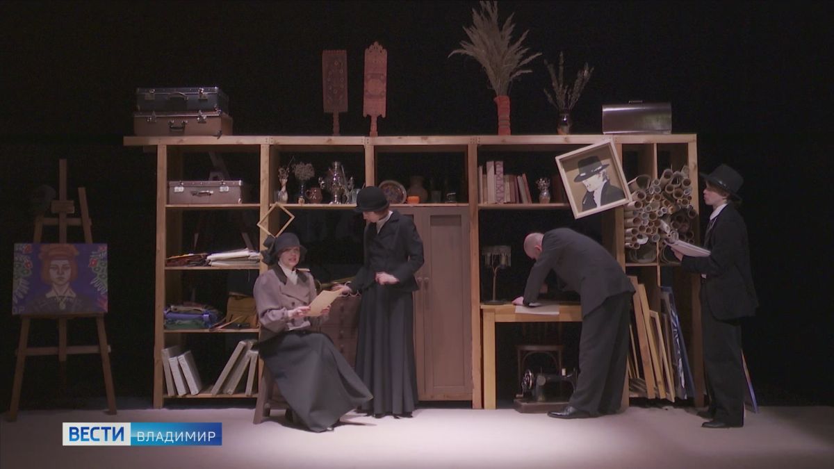 К 105-ой годовщине смерти владимирской художницы Ольги Розановой вышла премьера иммерсивного спектакля 