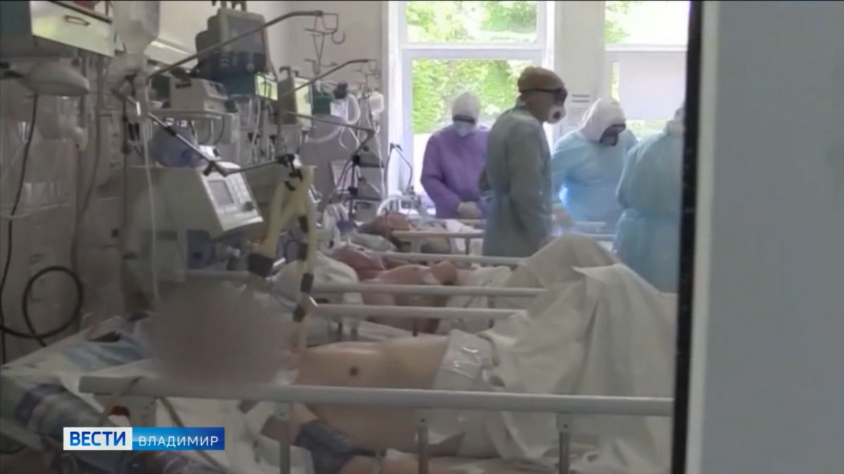12 октября во Владимирской области отмечено 9 летальных случаев от коронавируса