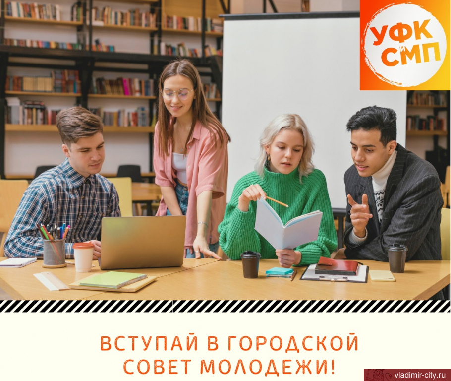 Молодежь Владимира будет представлена в мэрии Советом из активистов-студентов и старшеклассников
