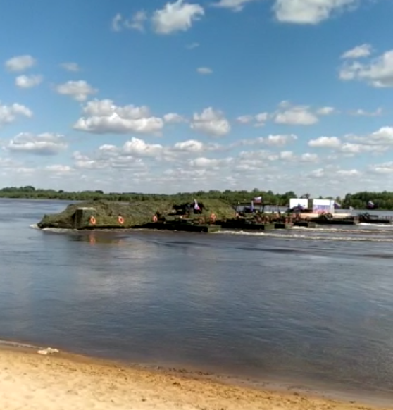 Муромские понтонеры совершают уникальный речной переход до Волгограда