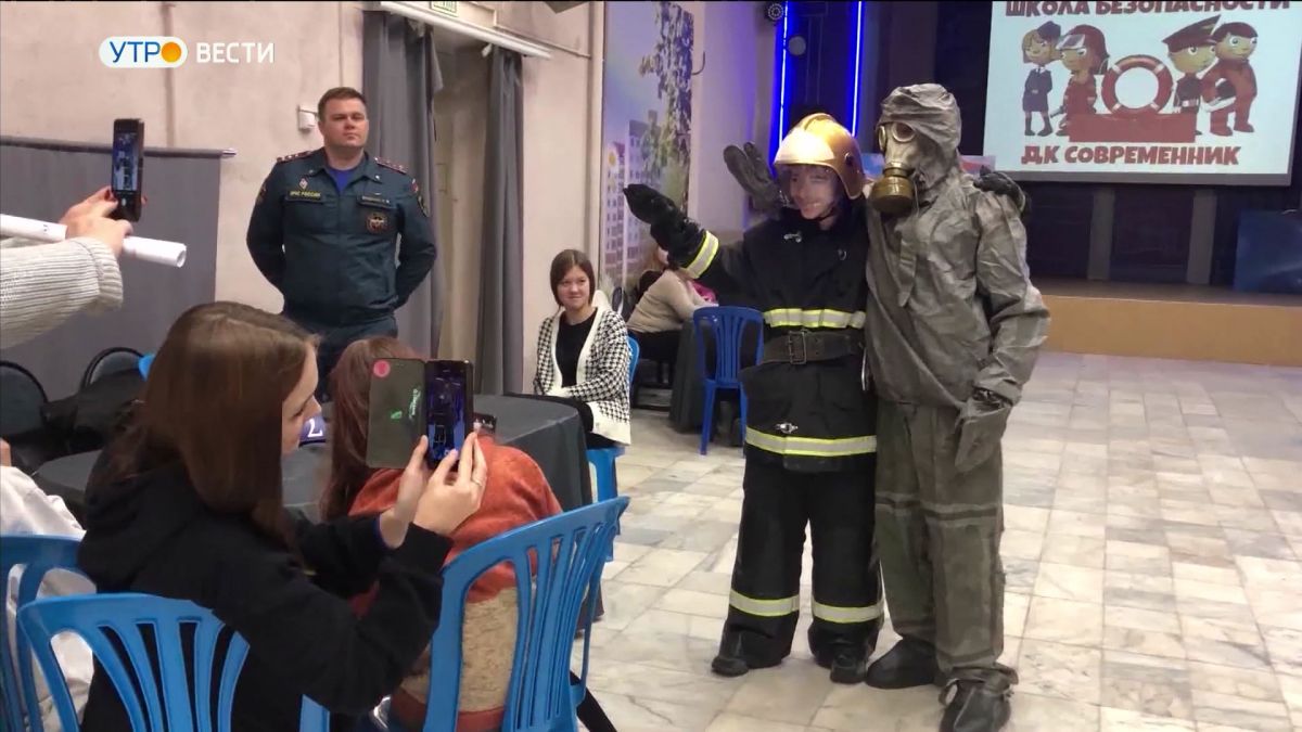 Во Владимирской области спасатели проводят в школах уроки по ОБЖ