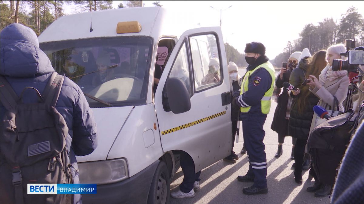 Во Владимире проверили водителей общественного транспорта на соблюдение 