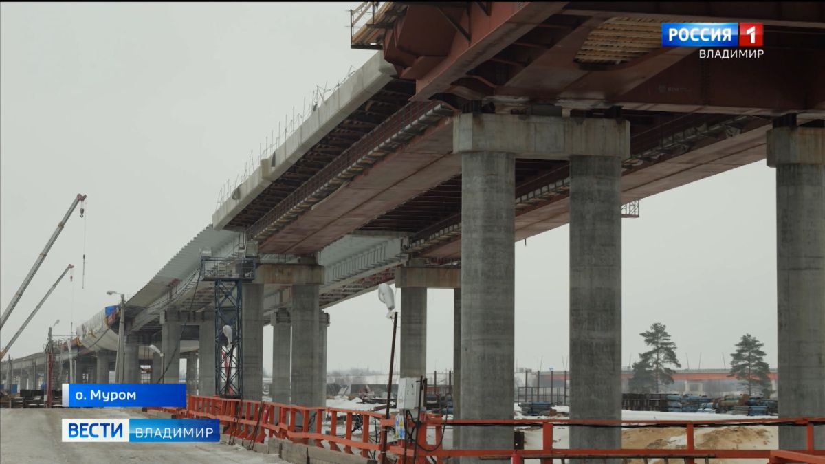 Уникальный вантовый мост через Оку в Муроме войдет в учебники по дорожному строительству