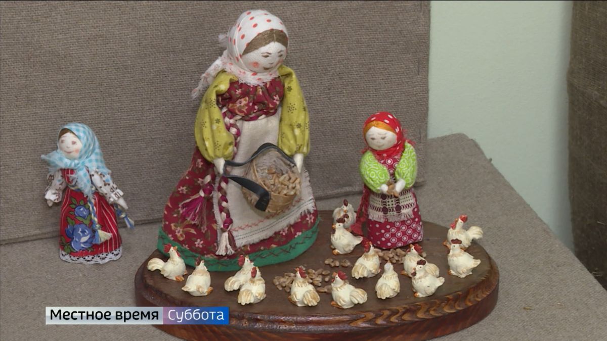 Художница из города Покрова Владимирской области возрождает русские традиции в куклах-ремесленниках