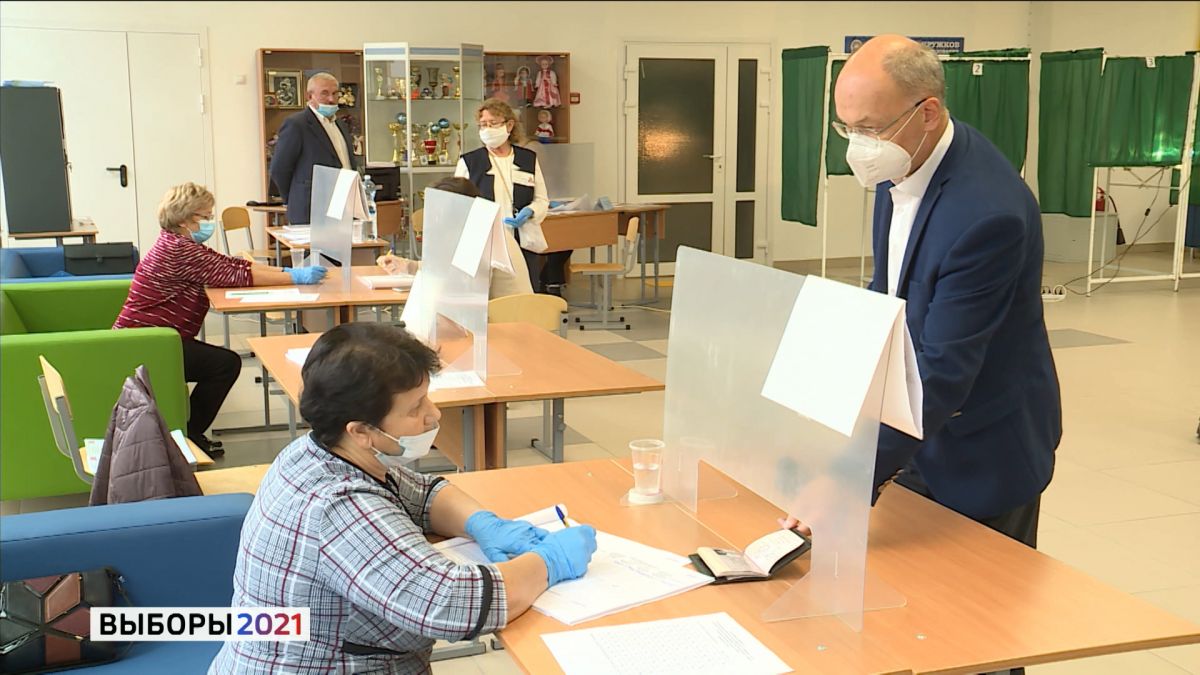 Владимир Киселев отдал свой голос на выборах в Государственную Думу