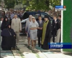 Муром сегодня посетили супруга Президента Светлана Медведева и Патриарх Кирилл