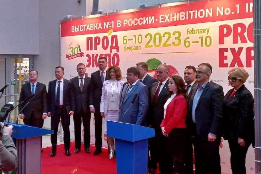 Губернатор Владимирской области Александр Авдеев принял участие в международной выставке «Продэкспо - 2023»
