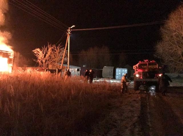 На пожаре в посёлке Добрятино Владимирской области погиб мужчина