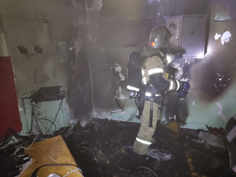 Во Владимире при пожаре в многоэтажке эвакуировали 5 человек