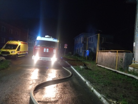 Ночью на пожаре в Муроме спасено два человека и эвакуировано 10