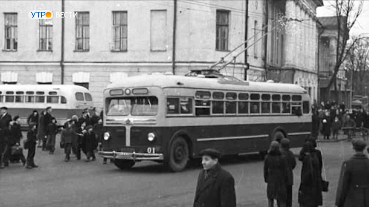70 лет назад первый троллейбус выехал на улицы Владимира