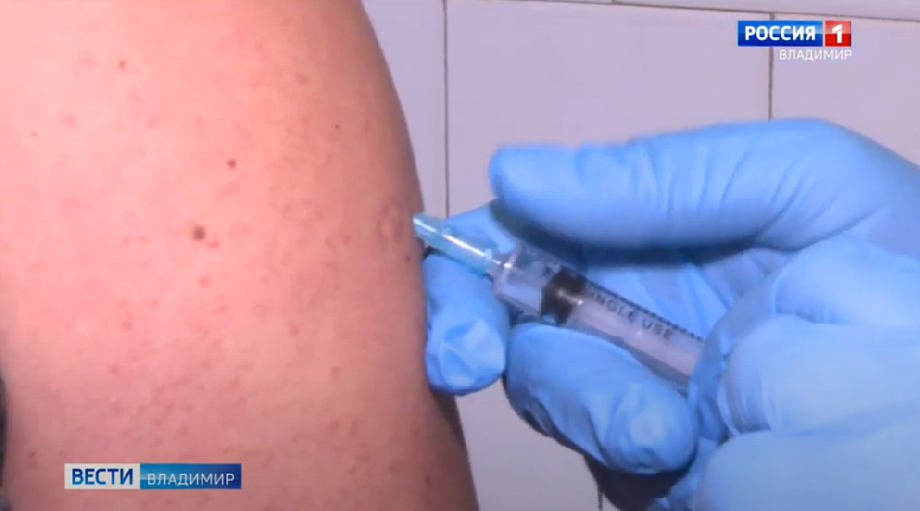 Вакцинация от коронавируса проходит в семи лечебных учреждениях Владимира