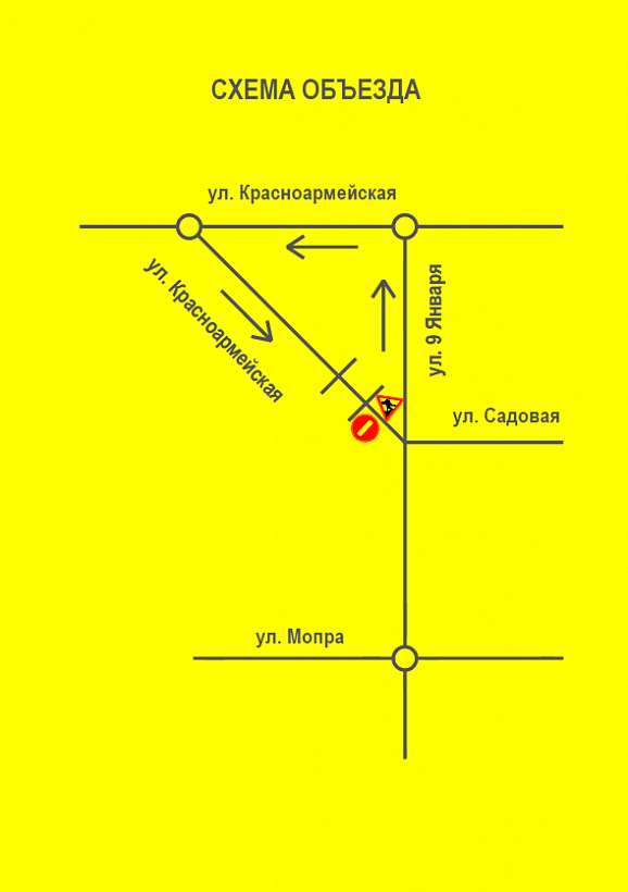 До конца мая движение по улице Красноармейской во Владимире будет ограничено