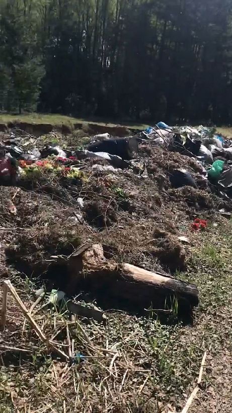 Ковровчане навестили могилы родственников и оставили кучи мусора