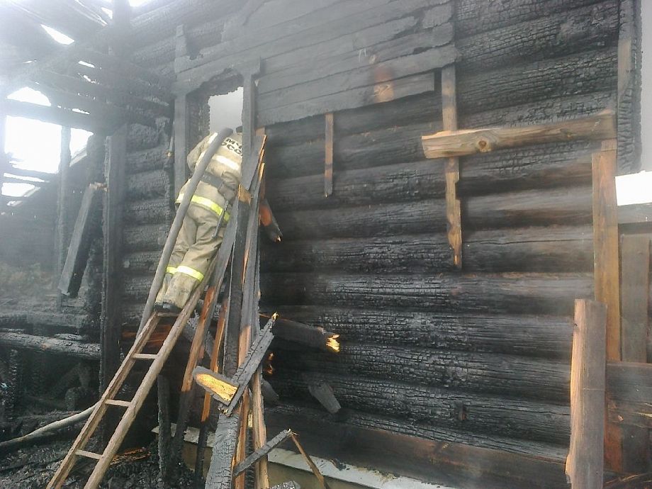 В Гусь-Хрустальном районе из-за несвоевременного сообщения о пожаре погиб человек