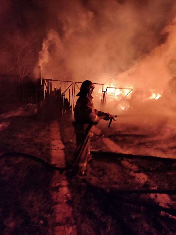 Пожарные спасли от огня дом во Владимирской области