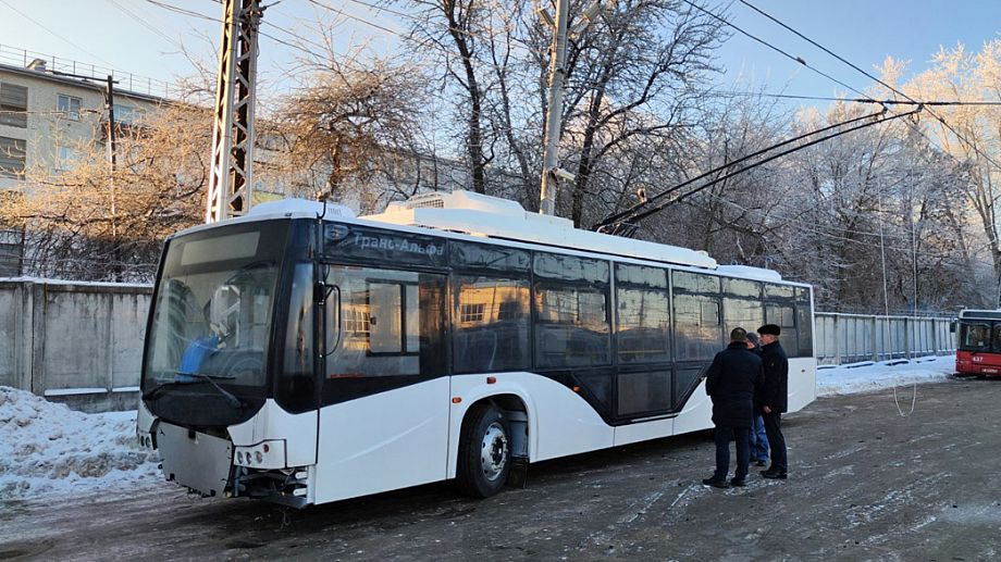 Во Владимир поступил один новый троллейбус