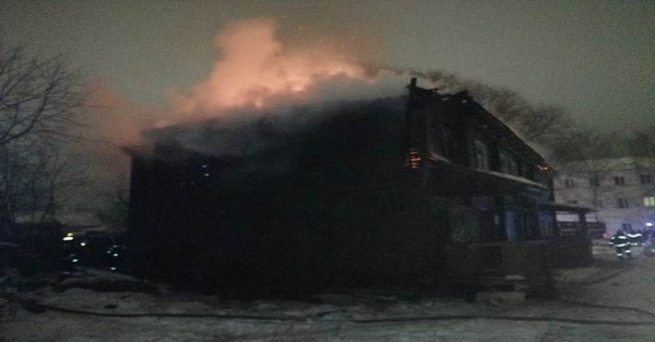 Во Владимирской области на пожаре погибла женщина и пострадал ее муж
