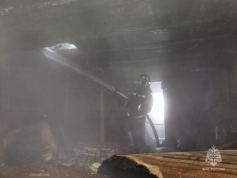 Во Владимирской области при пожаре жительница Киржача получила ожоги