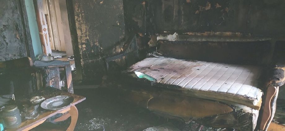 В посёлке Головино Владимирской области на пожаре пострадала местная жительница