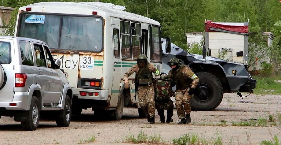 ФСБ во Владимирской области провели учения с целью предотвращения террористического акта 