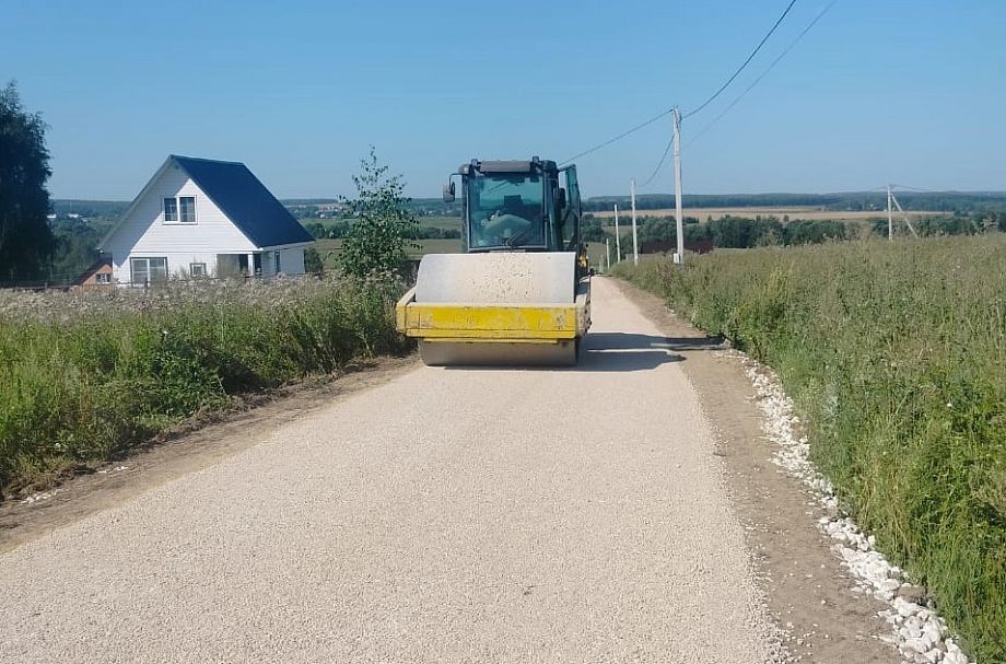 В одной из деревень Владимирской области лишь после вмешательства прокуратуры была отремонтирована дорога